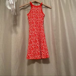 Floral Red Zara Dress